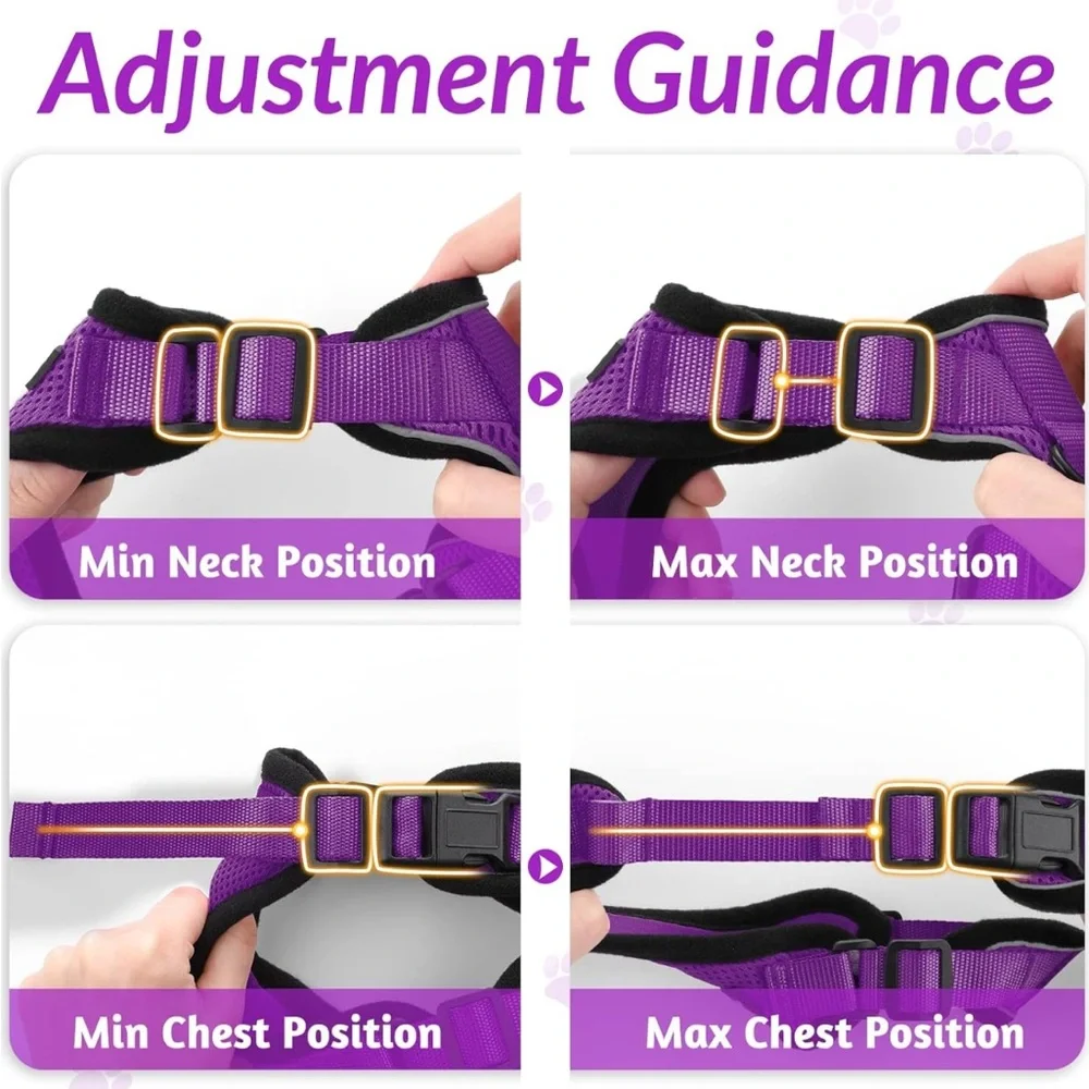 Rabbitgoo purple harness & leash, size XXS, New in Package.